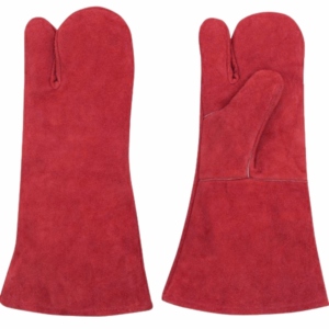 Guantes de Seguridad para Horno de Cuero Vacuno de Alto Rendimiento, Resistentes a la Abrasión, Guantes de Protección Industriales para Panadería - Product Image 6