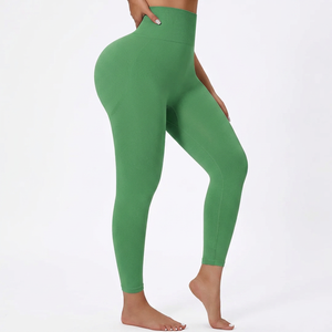 Leggings de Cintura Alta para Mujer, Pantalones de Yoga Sin Costuras, Ropa Deportiva para Gimnasio, Fitness, Entrenamiento, Running - Product Image 5