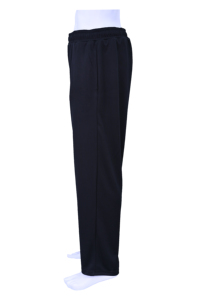 Pantalones Deportivos Premium para Hombre, Negros, de Poliéster, Cintura Elástica, con Logotipo Estampado, Transpirables, para Entrenamiento - Product Image 4