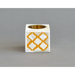 Quemador de incienso Bakhoor de madera con incrustaciones de hueso y nácar, ecológico, de artesanía natural de la India - Product Image 2