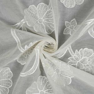 Premium Multi Embroidery Fabric Women Fashion Fabric Designer Embroidery Fabric Party Wear Fabric Luxury Fabric - Product Image 1