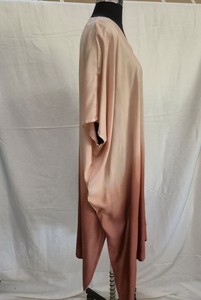 Nuevo Vestido Maxi Kaftan Oversize para Mujer con Efecto Ombre Tie-Dye, Ajuste Holgado, Estilo Resort con Silueta Fluida y Cómodo para la Playa - Product Image 4