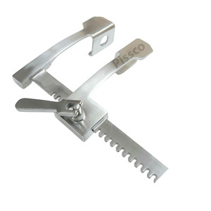 Écarteur de côtes Finochietto, instrument chirurgical thoracique en acier inoxydable, fabriqué par Pissco - Product Image 1
