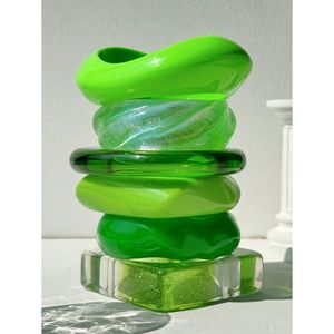 Elegant <b>Indian</b> Resin Studs <b>Bangles</b> Set for Women Ethnic Glass & Crystal Vases for Cultural Wear RR Enterprises - Product Image 1