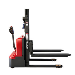 Stacker Elektrik Tipe Berjalan dengan Pengangkat Sendiri 1500 kg 1,5 Ton Kapasitas Angkat 1,6 <span class=keywords><strong>m</strong></span> - 3 <span class=keywords><strong>m</strong></span> Stacker Elektrik untuk Pejalan Kaki Dijual - Product Image 3