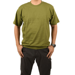 Chemises décontractées d'été pour hommes, 100% coton, coupe classique, col rond, manches courtes, écologiques, séchage rapide, respirantes - Product Image 6