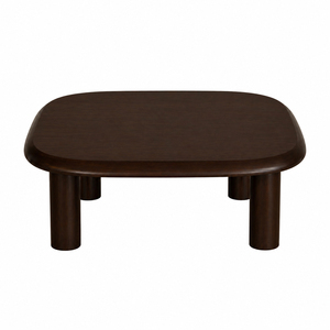 Mesa de Centro Ovalada Moderna y Contemporánea de Madera de Teca Duradera, Mueble Decorativo Multiusos para el Hogar, Venta al Por Mayor - Product Image 2