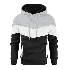 Hoodies décontractés pour hommes Hiver 2025 – 100 % coton molletonné, séchage rapide, respirant, coupe-vent, grandes tailles, logo personnalisé, poche avant, conception OEM - Product Image 5