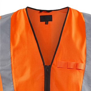 Servicio OEM, Chaleco Reflectante Transpirable de Alta Visibilidad, Ropa de Trabajo Resistente, Personalizable, Venta al Por Mayor - Product Image 5