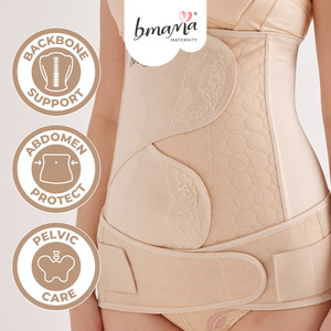Ceinture de soutien abdominale post-partum Bmama pour récupération après césarienne, ajustable, pour maternité et confinement, vente en gros - Product Image 3