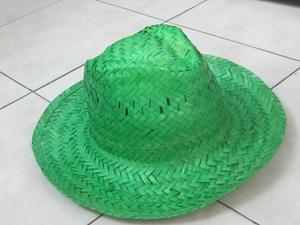 Embroidered Striped Casual Sombrero Seagrass <b>Hat</b> Ribbon / 50cm Brim Mexican Design for <b>Summer</b> Performance Dance Carnival - Product Image 1