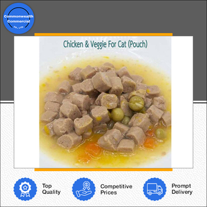 Aliments pour animaux de compagnie de qualité éprouvée, poulet et légumes pour chat et chaton, toutes races disponibles en conditionnement en sachet, provenant de Thaïlande - Product Image 2