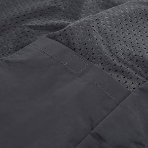 Gilet sans manches noir coupe-vent pour homme, col montant, fermeture éclair, décontracté, résistant à l'abrasion, vêtement d'extérieur printemps - Product Image 6