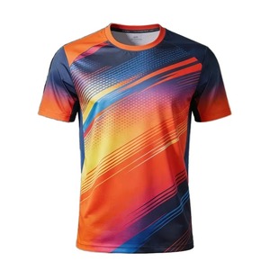 Diseño de logotipo personalizado, camiseta de fútbol sublimable, último diseño, secado rápido, 100% poliéster, camisetas de fútbol de manga corta - Product Image 5