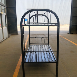 В наличии, качественная современная мебель из утолщенного стального каркаса, детская двухъярусная кровать для общежитий - Product Image 2