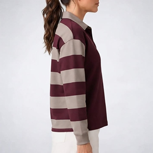 Hot Selling Casual Wear Oversize Fit Short Sleeve <b>Ladies</b> Blank Knitted Breathable 100% Cotton Lightweight Women's T-shirts - Product Image 5