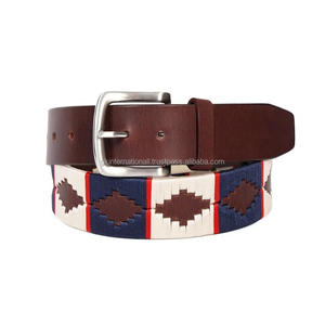 Ceinture unisexe personnalisée de nouvelle conception, ceinture de sport en cuir véritable avec boucle en laiton massif - Product Image 4