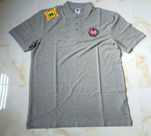 <b>Men's</b> High-End Slim Polo <b>Shirt</b> Business Casual Half-Sleeve Fashionable Embroidered Logo Breathable Knitted Polyester Top Group - Product Image 1