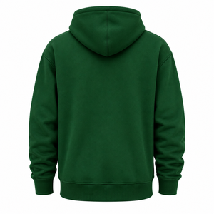 Nueva llegada, sudadera con capucha para hombre, transpirable, de color sólido, estilo casual, de primera calidad, con efecto lavado ácido. - Product Image 2