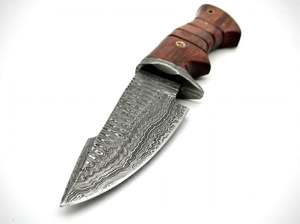 Handcrafted Damascus Steel Decorative Display <b>Tool</b> <b>Wood</b> Handle Metal Craft Sculpture - Product Image 4