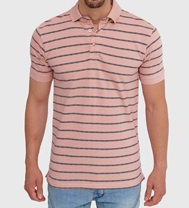 Chemise décontractée personnalisée pour homme en tricot imprimé 100 % coton brodé boutonnée respirante à manches courtes pour affaires et golf – Vente en gros usine - Product Image 1