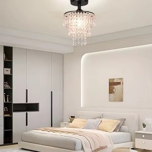 Most Selling Modern <b>Crystal</b> Hanging Chandelier <b>Light</b> for Living Room Luxury <b>LED</b> <b>Ceiling</b> Fixture Home Decor Available for Sale - Product Image 1