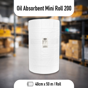 Oil Absorbent Mini Roll 200 Perforated Oil Only Absorbent Roll for Workshop Maintenance and Industrial - Product Image 3