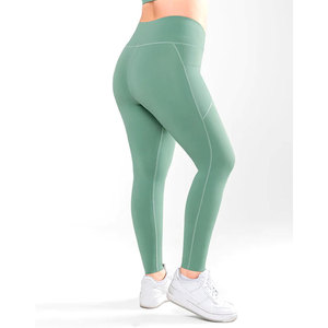 Leggings haute performance pour femmes, logo personnalisé, pantalons de fitness, tissu respirant, idéal pour les séances de yoga - Product Image 1
