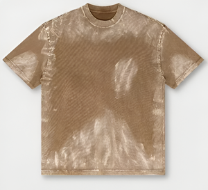 T-shirt à manches raglan beige marron pour homme, coton doux, coupe ample, style minimaliste, confortable, respirant, à porter tous les jours - Product Image 6