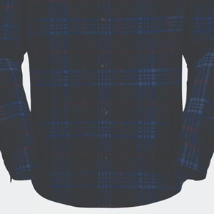 Men's Navy Cago Long Sleeve <b>Shirt</b> Regular Fit Solid Color Casual Autumn Wear Breathable 100% Cotton Woven Fabric - Product Image 3