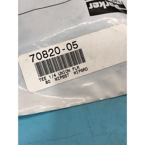 PARKER 70820-05 TEE 1/4 UNION FLR 80 WIPSST - อุปกรณ์และอะไหล่เซมิคอนดักเตอร์ระดับโลกที่เชื่อถือได้ - Product Image 3