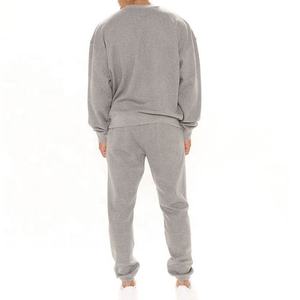 Venta caliente Hombres 100% Algodón Jogging Pullover SweatSuit Slim Fit Eco-Friendly Plain Chándal Asequible - Product Image 2