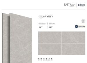 Carreaux de porcelaine satinée effet pierre de luxe 800x1600 1200x1800 750x1500mm, grandes dalles pour décoration intérieure haut de gamme - Product Image 3