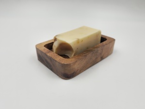 Handmade Wooden Soap Dish | Eco-Friendly Self Draining Soap Holder | Natural Wood Bathroom <b>Accessory</b> | OEM Wholesale - Product Image 2