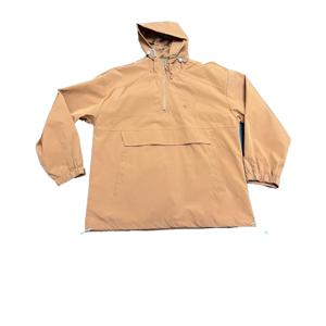 Veste à capuche unisexe à fermeture éclair, décontractée, pour l'automne, manches classiques, en polyester, résistante à l'eau, couleur unie, coupe ample - Product Image 5