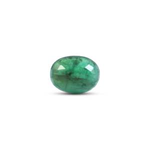 Certified Synthetic Emerald 2.8 Carat Faceted Cut Loose Gemstone for Fine Jewelry - Product Image 2