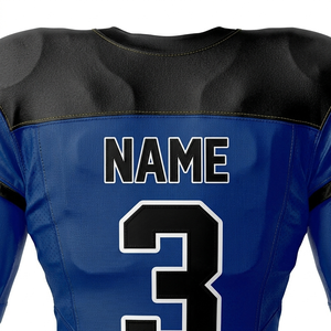 Uniformes de Fútbol Americano Sublimados Completamente, Uniformes Deportivos de Alta Calidad, Transpirables, de Manga Corta, Personalizables con Nombre de Equipo, Conjunto Unisex - Product Image 5