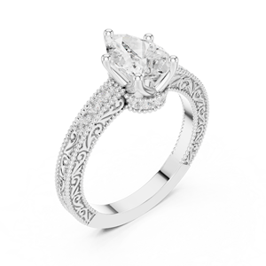 แหวนเพชรเพาะเลี้ยงในห้องปฏิบัติการที่ได้รับการรับรองจาก IGI ตัวเรือนทองคำสำหรับผู้หญิง ดีไซน์เครื่องประดับสุดหรูเหนือกาลเวลา เหมาะสำหรับการหมั้น วันครบรอบ และโอกาสพิเศษ - Product Image 4