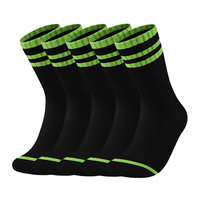 Chaussettes courtes de sport pour jeunes hommes - Séchage rapide, respirantes, écologiques, antibactériennes, antidérapantes, avec bord souple, pour le sport et le quotidien