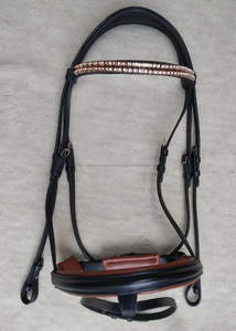 Banda de Nariz de cuero de alta calidad con brida de caballo disponible en todos los tamaños - Product Image 3