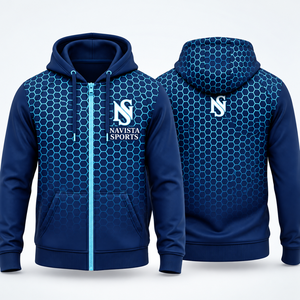 Sudaderas con capucha personalizadas para hombre con cremallera, de alta calidad, MOQ bajo, sudaderas y sudaderas con capucha premium personalizadas para hombre con cremallera. - Product Image 3