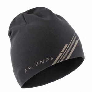 Beanie Hat Unisex Adult 100% Acrylic Casual <b>Winter</b> <b>Cap</b> Black Letter Print Foil Design 56-58CM - Product Image 4