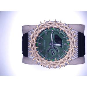 ผู้ส่งออกอินเดีย VVs Clarity Moissanite นาฬิกาข้อมือดิจิตอลสายยางควอตซ์ ตัวล็อคแบบหนา ทนทาน แฟชั่นทันสมัย มีจำหน่ายแล้ว - Product Image 1