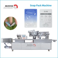 Machine de remplissage et de scellage automatique DPP 260S, machine à emballage à pression, PLC, lotion, crème pour les mains, pâte, parfum, huile, sérum, écran solaire, deux matériaux PET