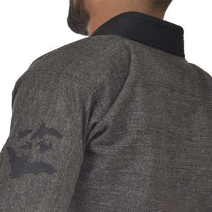 Kimono de Jiu-Jitsu Profesional de Alta Calidad, Hecho a Medida, 450 Gsm, Shoyorol Gl V2 Batch # Kimono de Jiu Jitsu Brasileño 60 Fighter SI-JJG-031 - Product Image 3