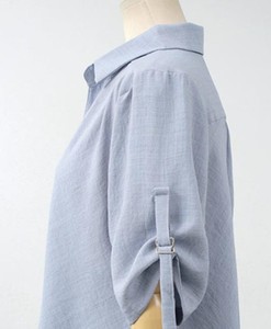 Chemise boutonnée pour femme, nouvelle mode, haute qualité, manches longues, coupe classique, décontractée, printemps-été, broderie logo sur le devant - Product Image 5