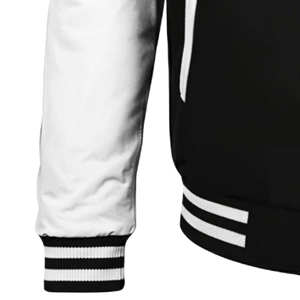 แจ็คเก็ตวาร์ซิตี้แบบใหม่ แห้งเร็ว สไตล์เลตเตอร์แมน สำหรับผู้ชาย เสื้อแจ็คเก็ตผู้ชาย สวมใส่สบาย ทันสมัย แจ็คเก็ตวาร์ซิตี้สำหรับผู้ชาย - Product Image 5