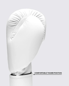 Guantes de Boxeo Fly de Cuero Original de Alta Calidad, 100% Más Vendidos, Hechos en Pakistán, Guantes de Boxeo Blancos para Hombre - Product Image 4