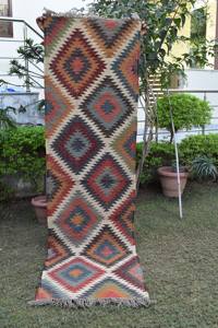 Tapis en jute durable, tissé à la main, style kilim, réversible, en fibres naturelles, pour la maison et l'hôtellerie, au prix d'usine - Product Image 4