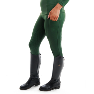 Jodhpurs imprimés pour femmes, pantalons d'équitation d'hiver, culottes d'équitation intégrales en polaire, collants d'équitation pour adultes avec poches - Product Image 5